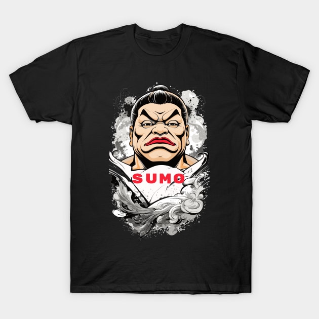 sumo T-Shirt by BishBashBosh